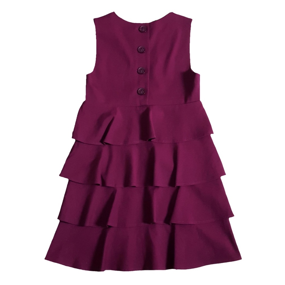 Theory Womens Sleeveless Tiered Knit Dress Small - Picture 7 of 8